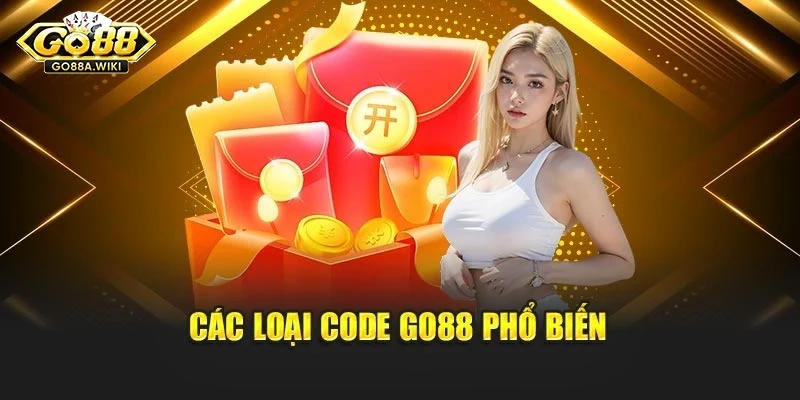 Các loại code Go88 phổ biến