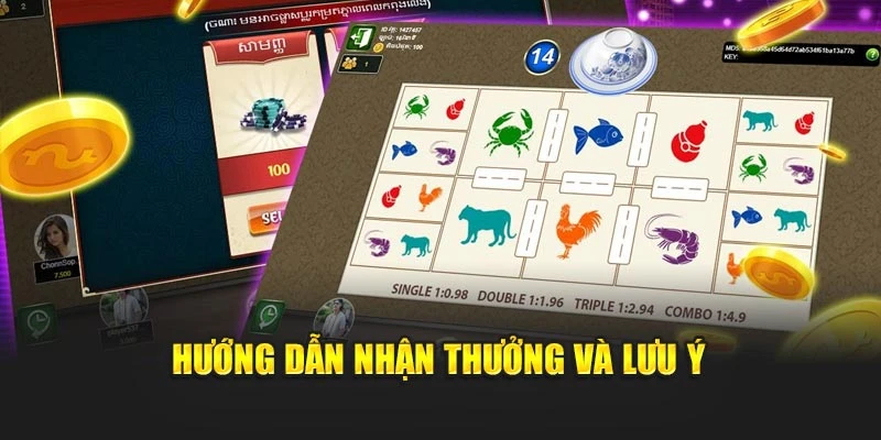Hướng dẫn nhận thưởng và lưu ý